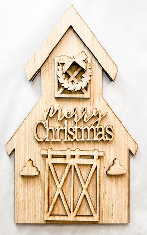
                
                    Load image into Gallery viewer, Woodshop - Christmas Barn
                
            