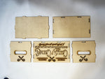 Woodshop - Christmas Village Candy Cane Box