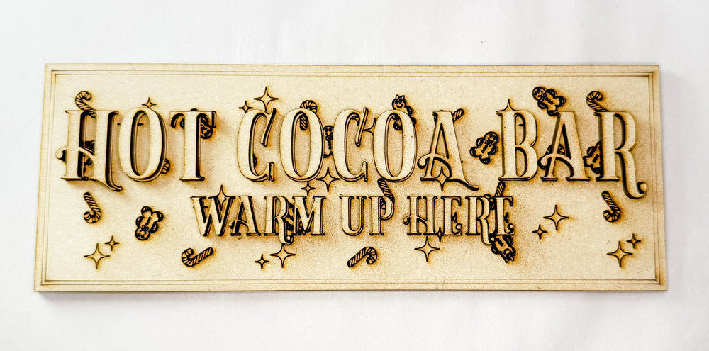 Woodshop - Cocoa Bar Toolbox insert