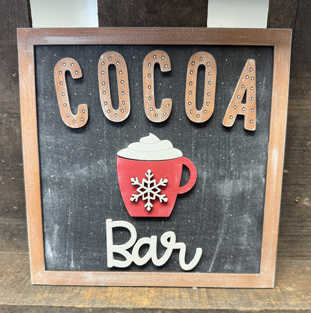 Woodshop - Cocoa Bar Sign