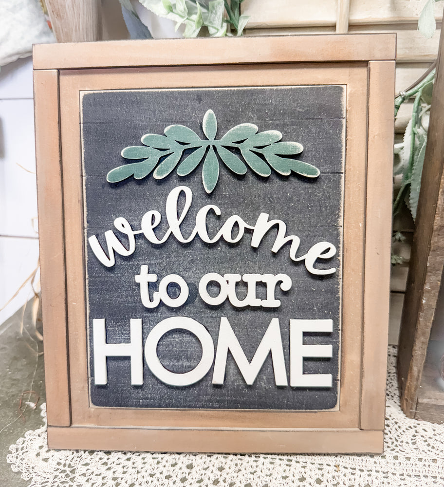 Woodshop - Rustic Interchangable Frame