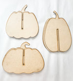 Woodshop - 3D Pumpkin 3 pk