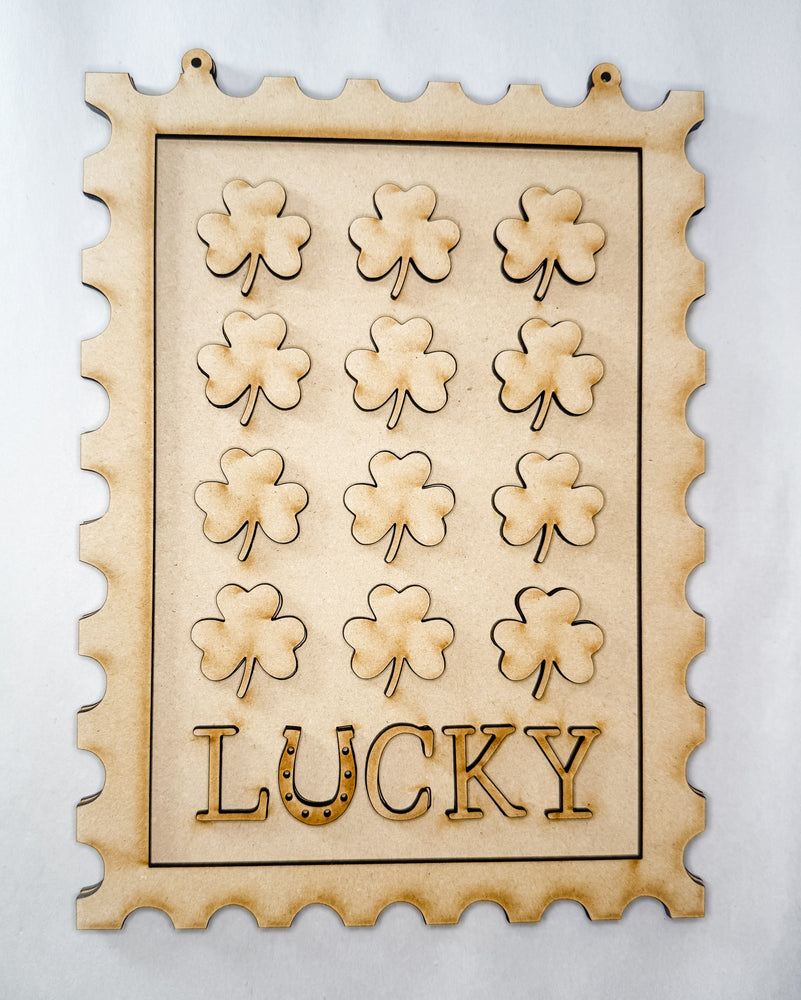 Woodshop - Lucky Stamp