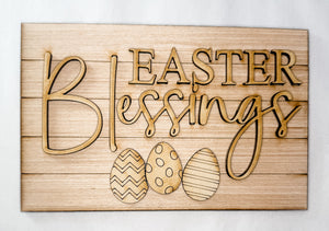 Woodshop - "Easter Blessings" insert