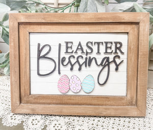 Woodshop - "Easter Blessings" insert