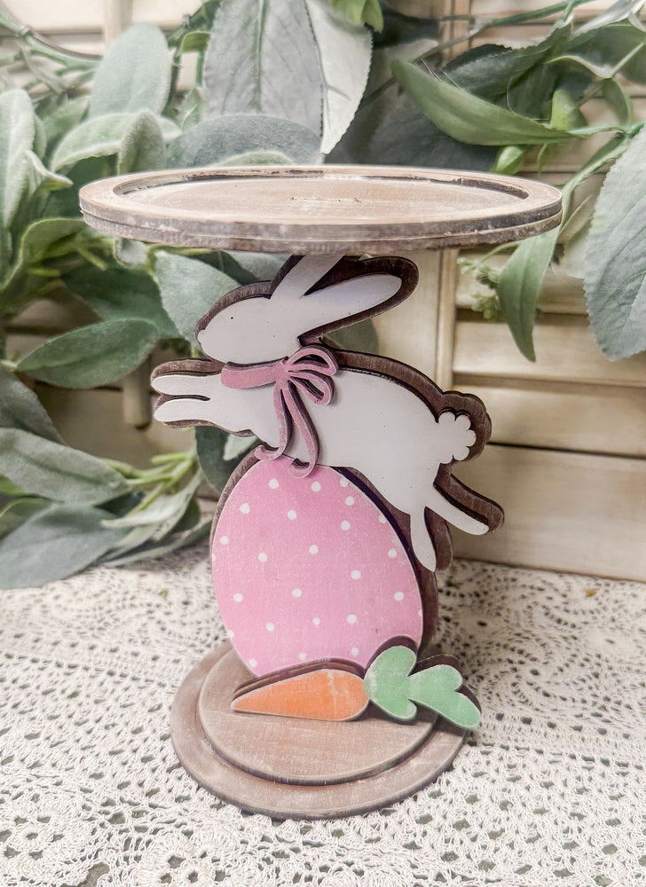 Woodshop - Bunny Candle Holder