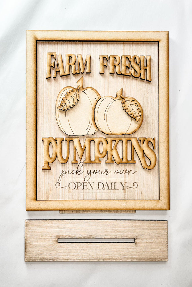 Woodshop - Farm Fresh Pumpkins