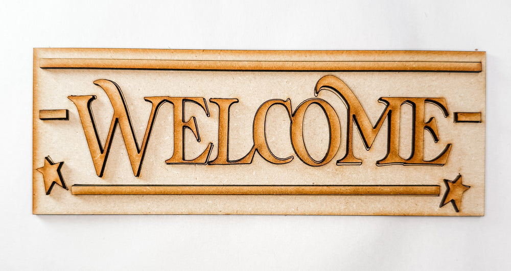 Woodshop - "Welcome" Toolbox insert