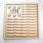 Woodshop -Spindle Flag