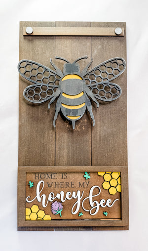 Woodshop - Interchangeable Leaner "Honey Bee" Insert