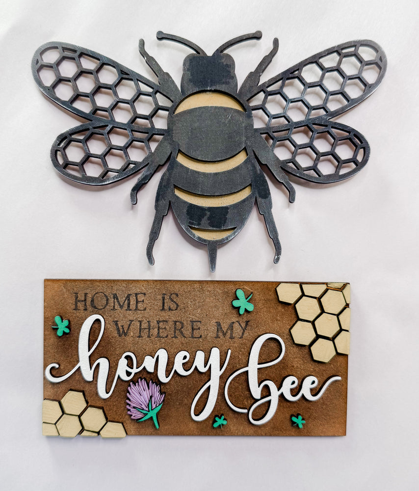 Woodshop - Interchangeable Leaner "Honey Bee" Insert