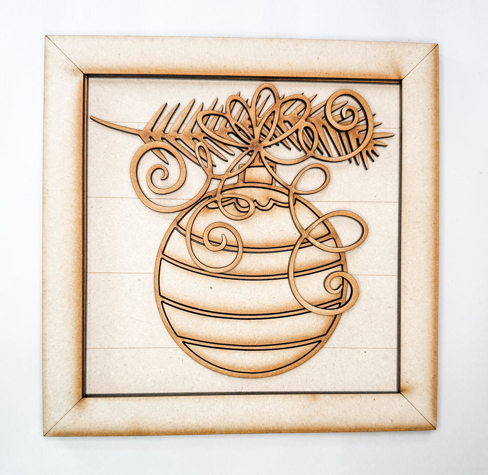 Woodshop - Ornament Wall Art