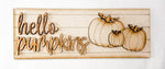 Woodshop - "Hello Pumpkin"Toolbox insert