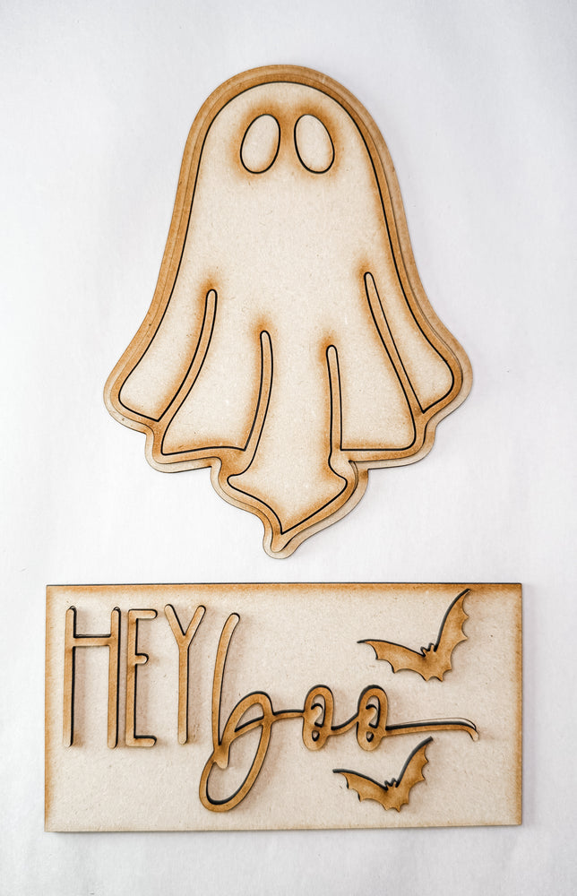 Woodshop - Interchangeable Leaner "Hey Boo" Insert