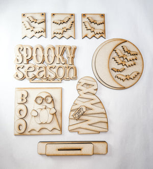Woodshop - Spooky Season Bench Set