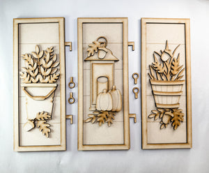 Woodshop - Fall Decor Tri-Fold