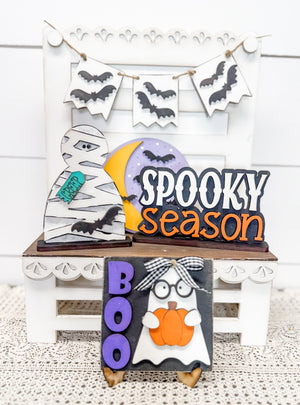 Woodshop - Spooky Season Bench Set