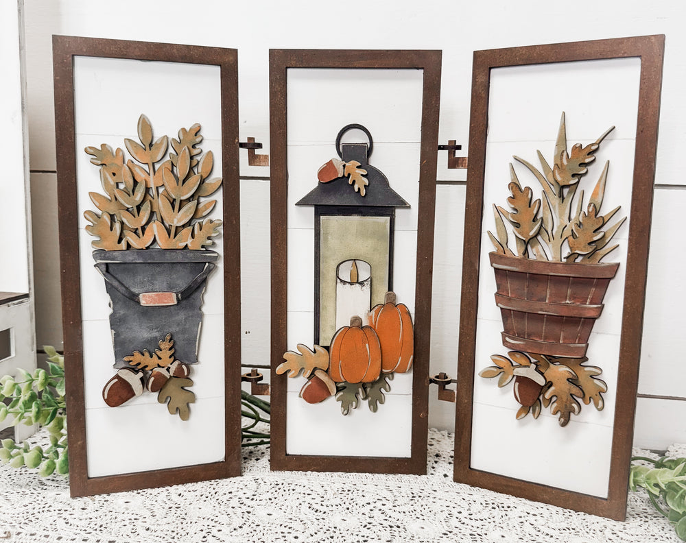 Woodshop - Fall Decor Tri-Fold