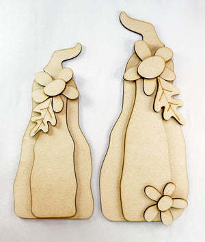 Woodshop - Rustic Style Pumpkin Pair
