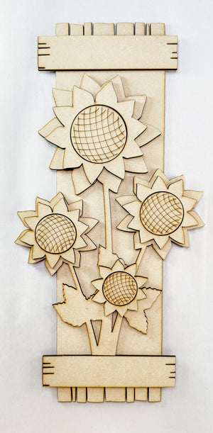 Woodshop - Sunflower Fence Board