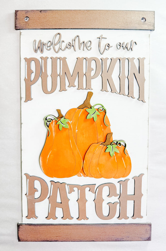 Woodshop - "Pumpkin Patch" Sign
