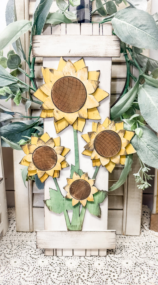 Woodshop - Sunflower Fence Board