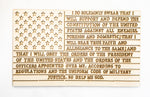 Woodshop - Oath of Enlistment Flag