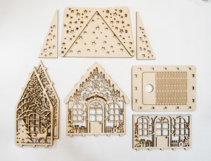 Woodshop - Decorative 3D House