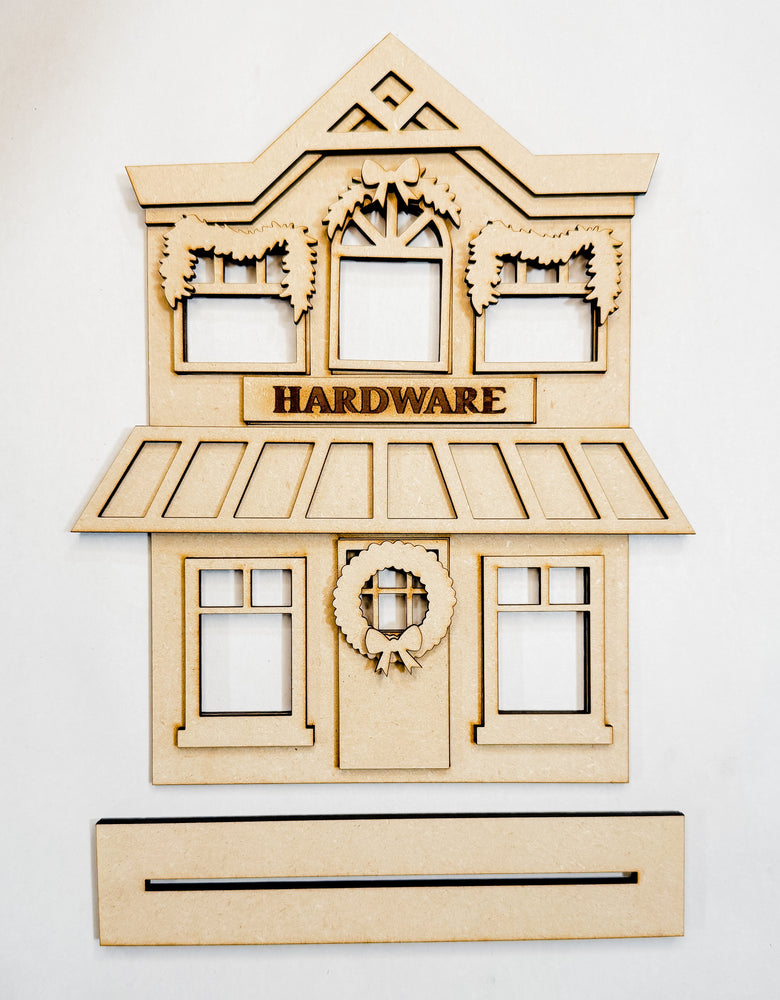 Woodshop - Christmas Village Hardware Store