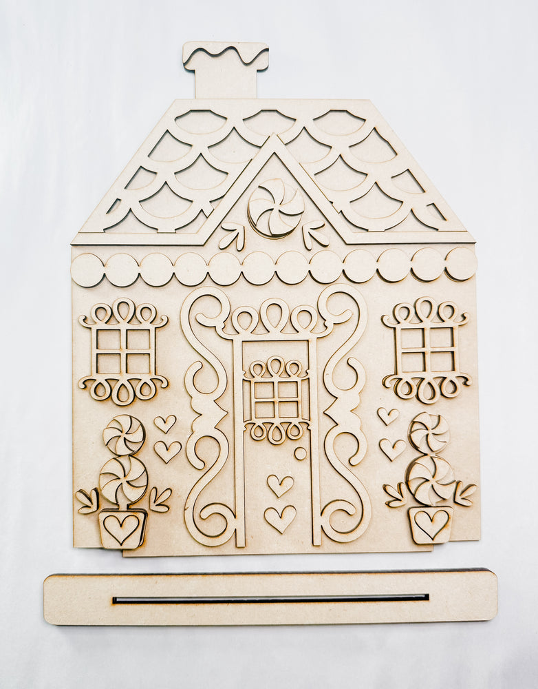 Woodshop - Gingerbread House (Large)