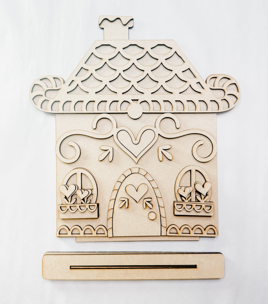 Woodshop - Gingerbread House (Small)