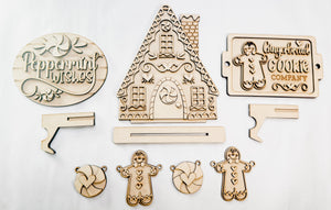 Woodshop - Gingerbread Bench Set