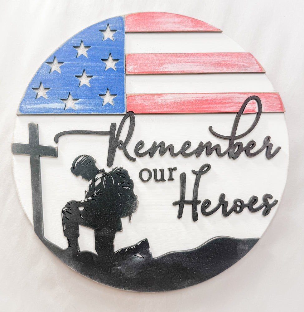 Woodshop - "Remember our Heros" Round
