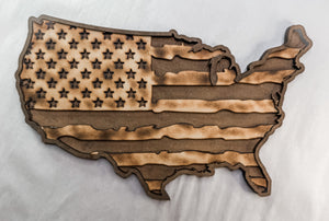 Woodshop - Flag of the United States
