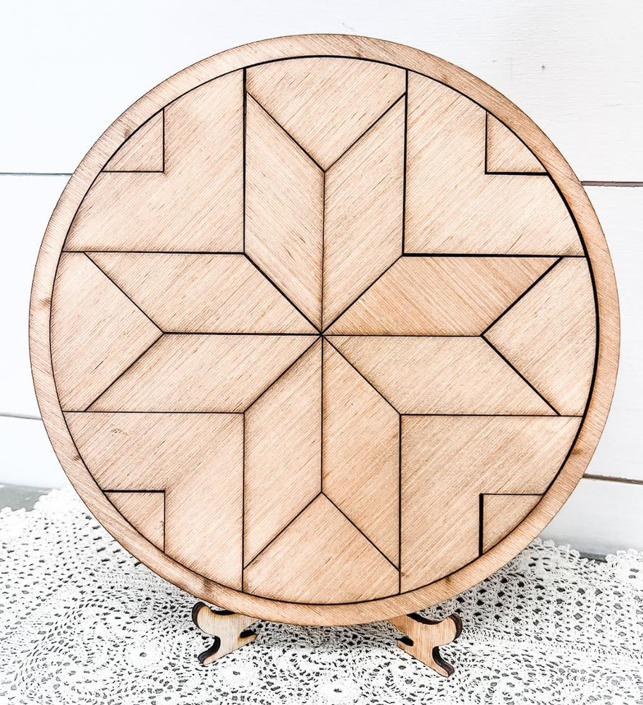 
                
                    Load image into Gallery viewer, Woodshop - Barn Quilt Round
                
            