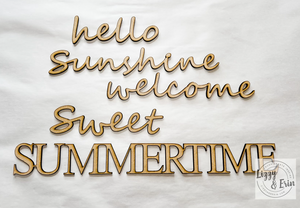 
                
                    Load image into Gallery viewer, Woodshop - Summertime Word Pack
                
            
